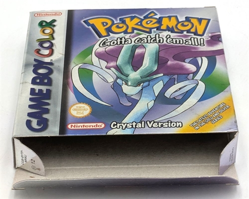 Pokemon Crystal Version - Original Box - (EUR) - GameBoy Color Game (B Grade) (Used) (ENG)
